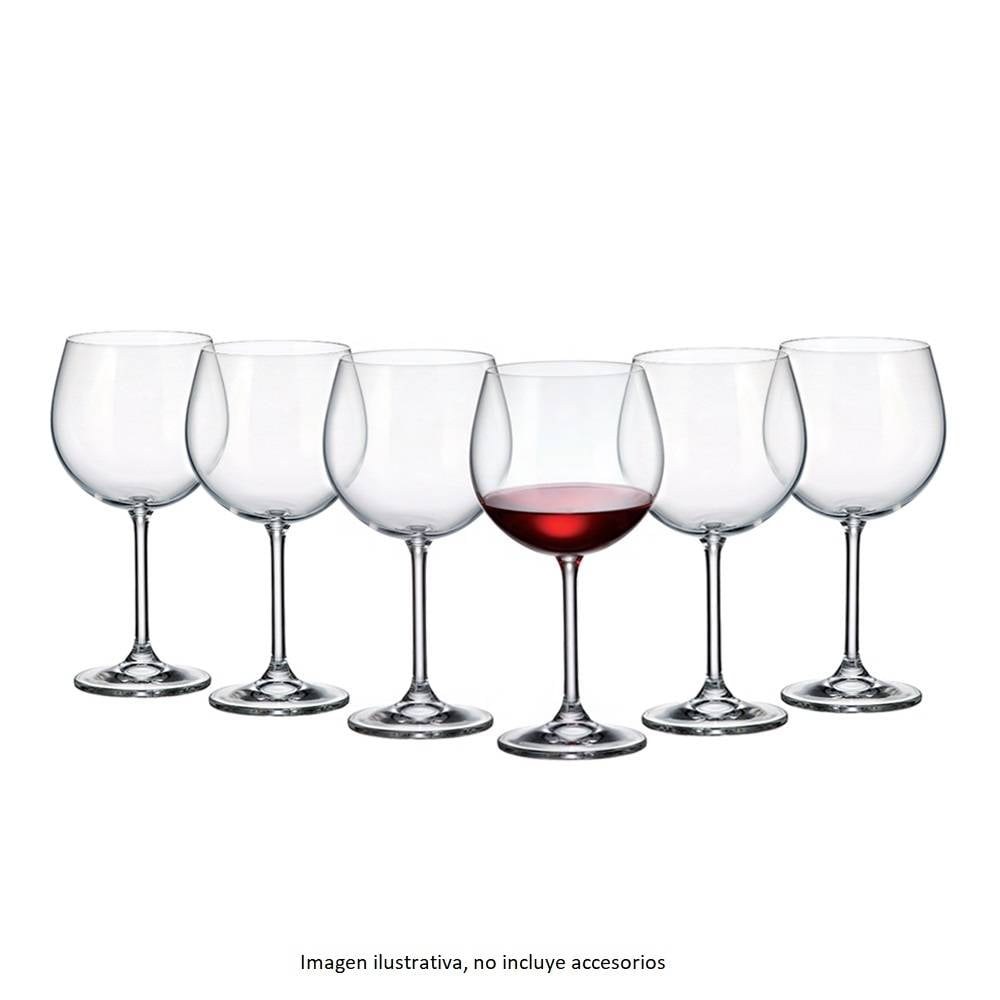 COPAS PARA VINO 6 PIEZAS