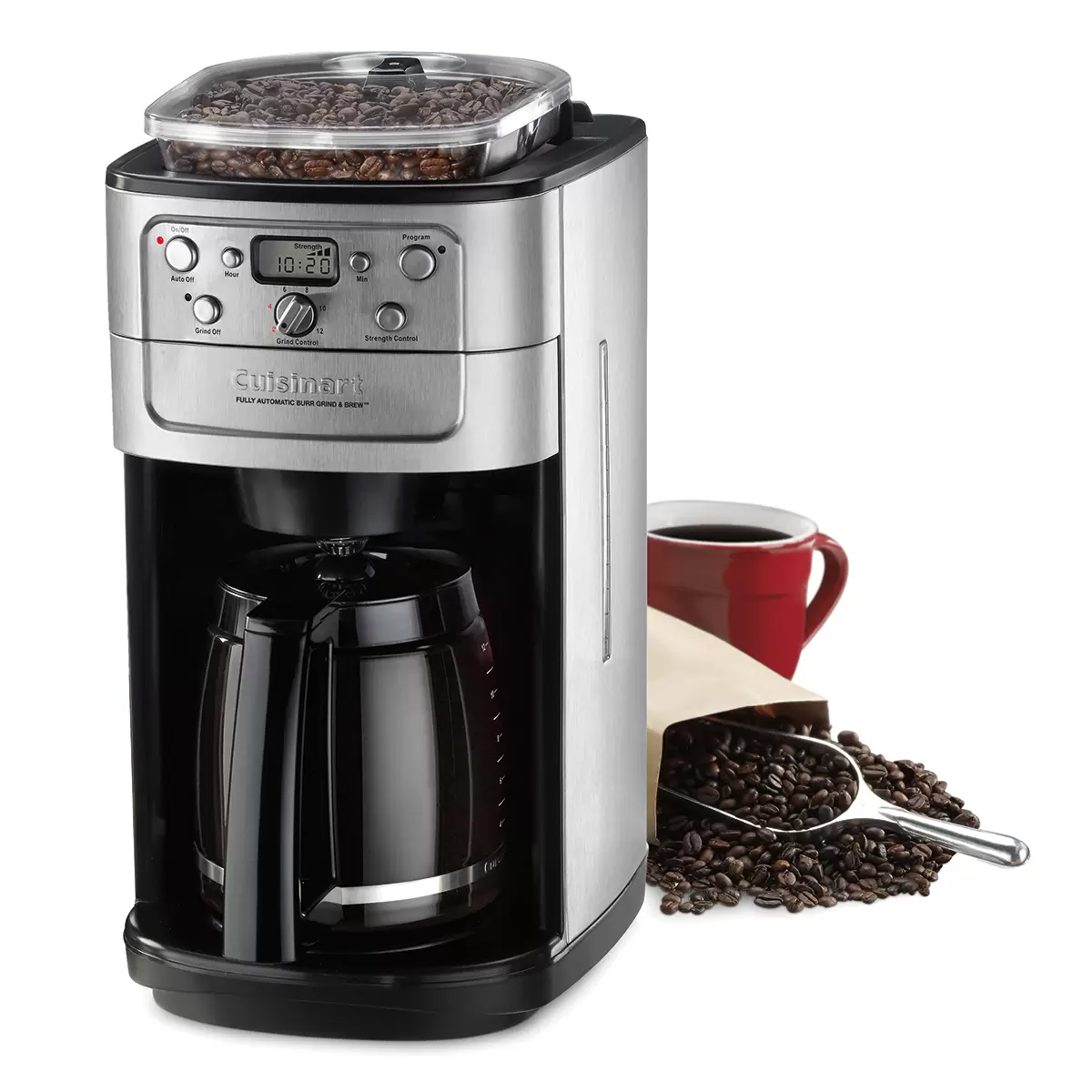 CUISINART CAFETERA CON MOLINO INTEGRADO 12 TAZAS