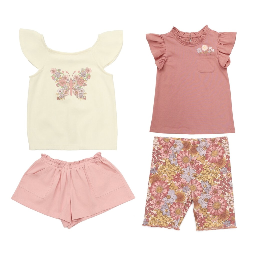 Conjunto de 4 Piezas Kids Headquarters para Niña