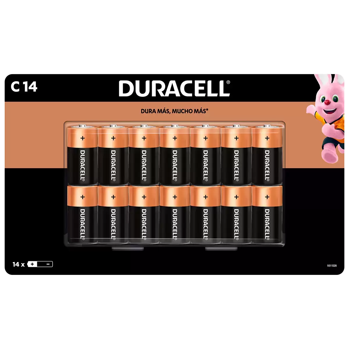 DURACELL, PILAS ALCALINAS C DE 14 PIEZAS