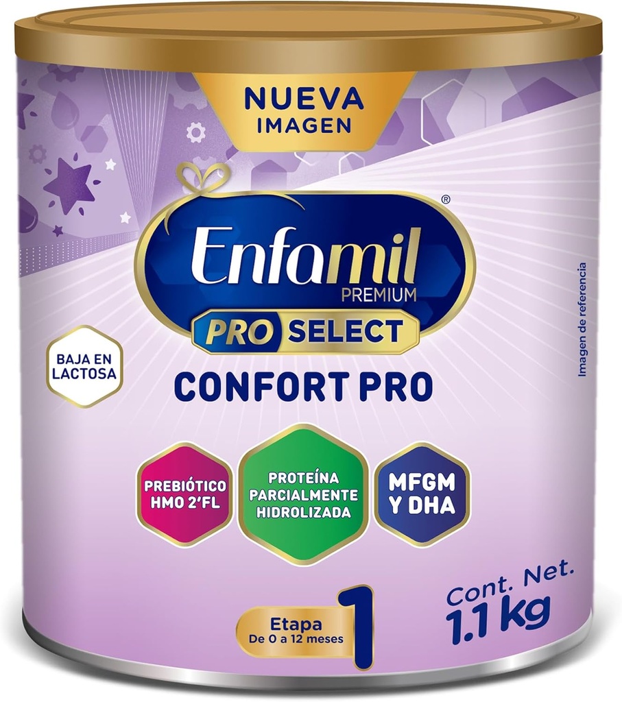 ENFAMIL PRO SELECT ETAPA 1 FÓRMULA INFANTIL 0 A 12 MESES LATA DE 1.1 kg