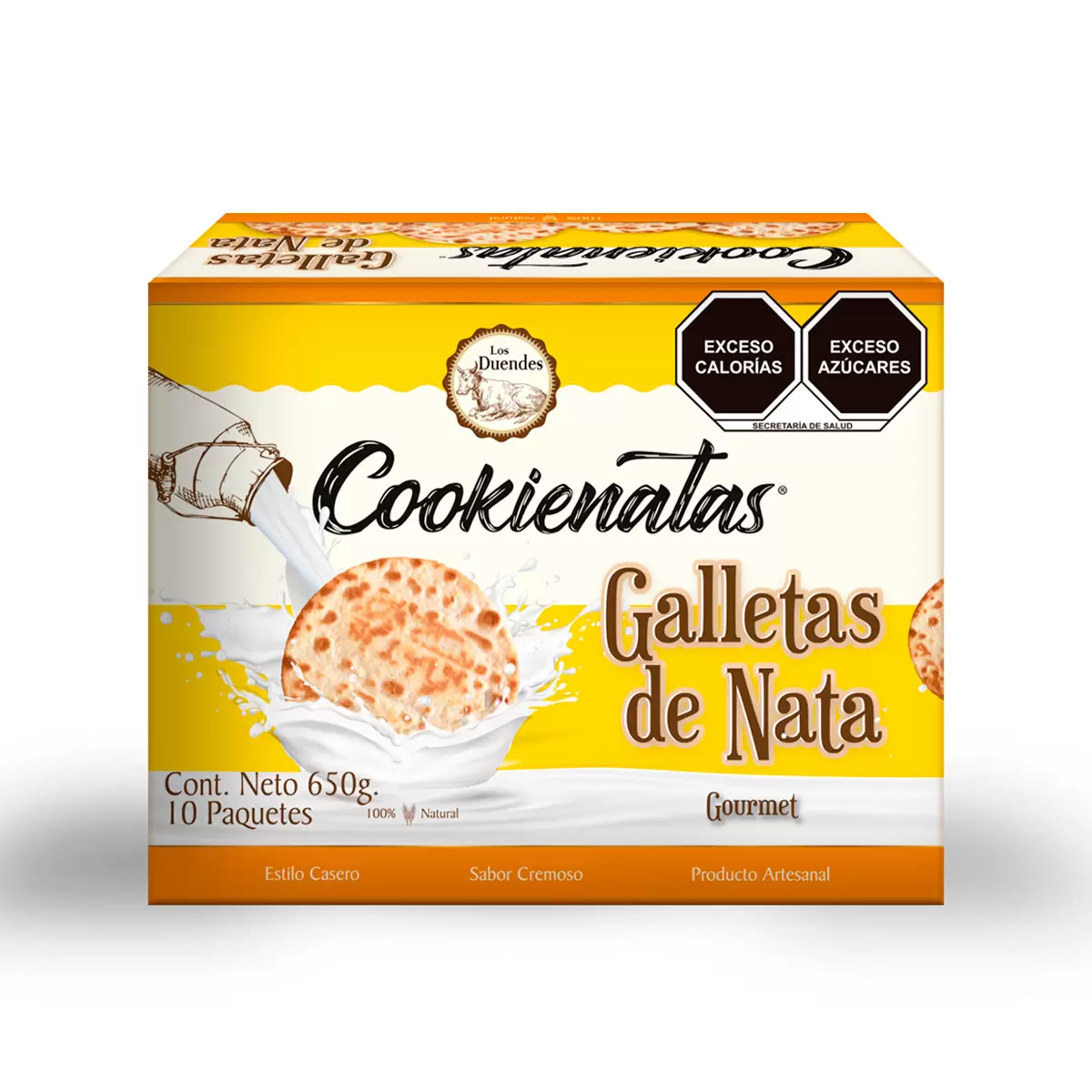 [0004046] GALLETAS DE NATA GOURMET 10/65G COOKIE NATAS