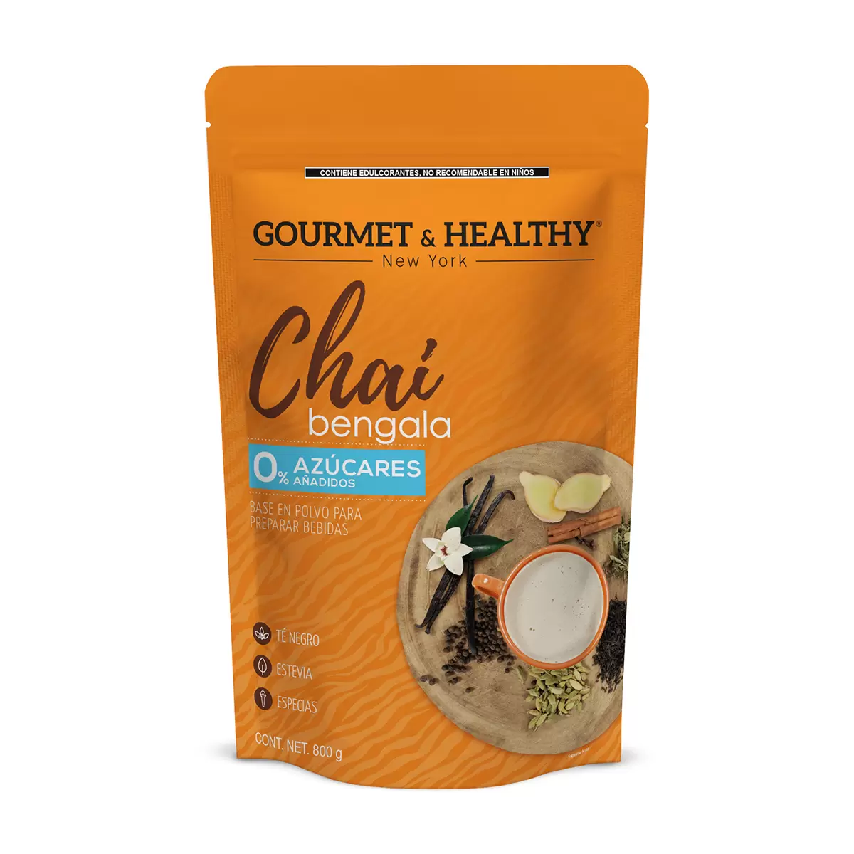 [0002996] GOURMET & HEALTHY TÉ CHAI BENGALA 0 AZÚCAR