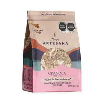 [0004038] GRANOLA CON NUECES1KG TERRA ARTESANA