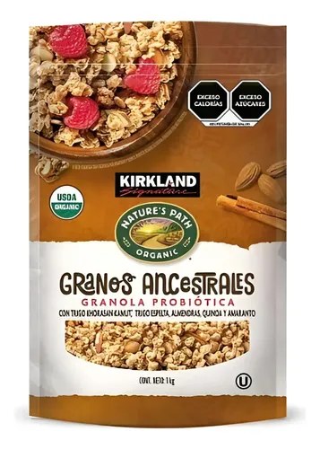GRANOLA ORGÁNICA 1KG KIRKLAND SIGNATURE