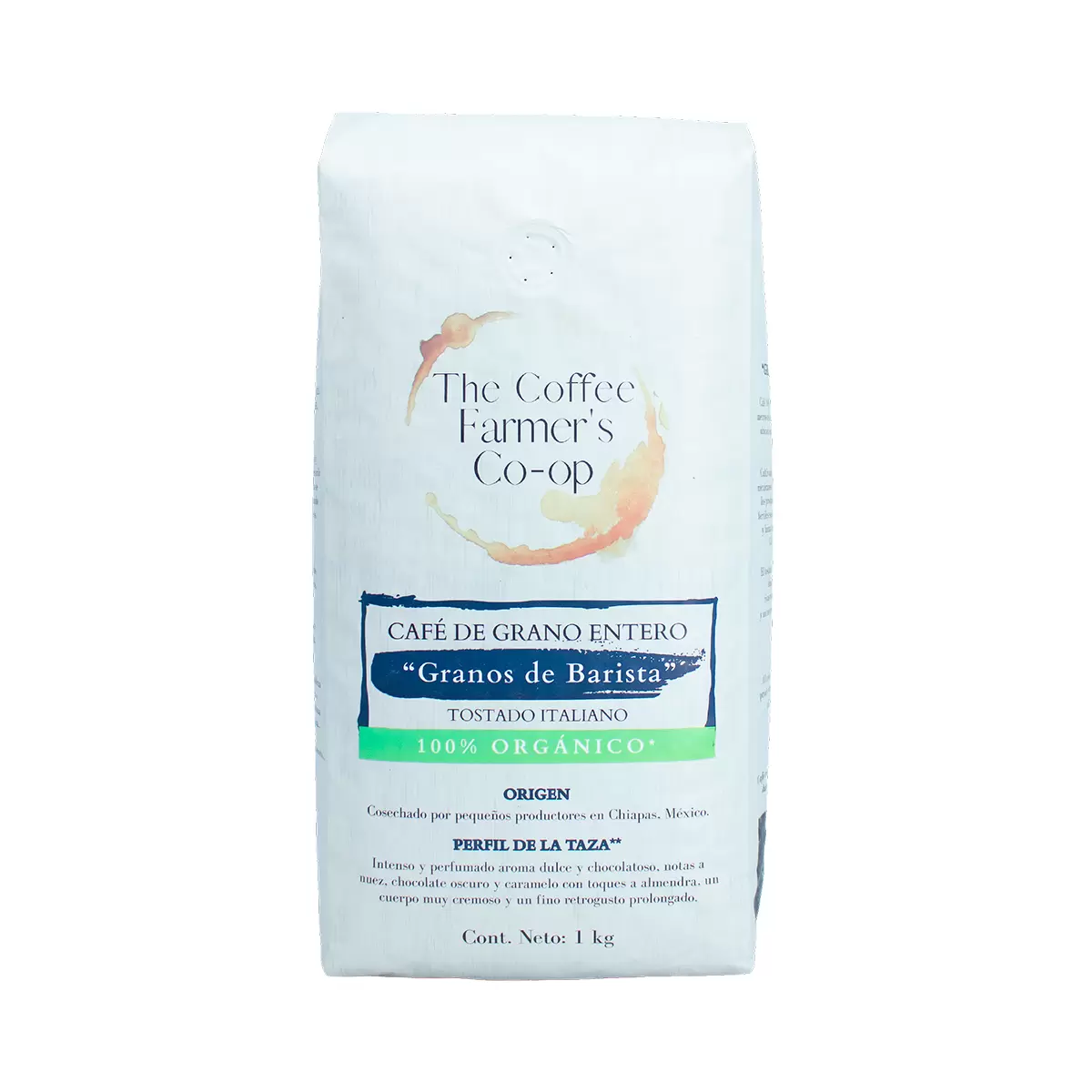 GRANOS DE BARISTA ORGÁNICO 1KGCO FFEEFARMER´S