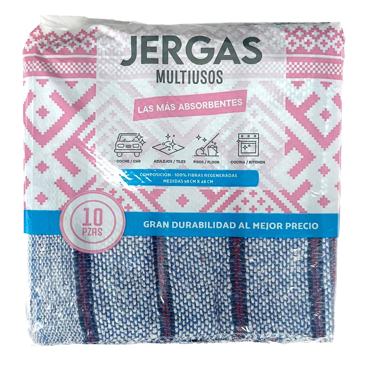 JERGAS MULTIUSOS 10 PZAS LA MASCOTA