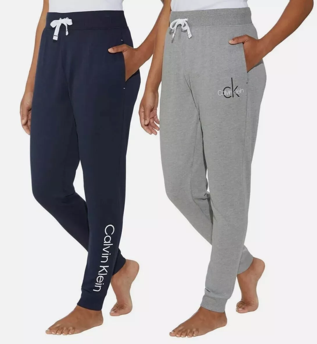 JOGGER DE FELPA FRANCESA CALVIN KLEIN PARA DAMA