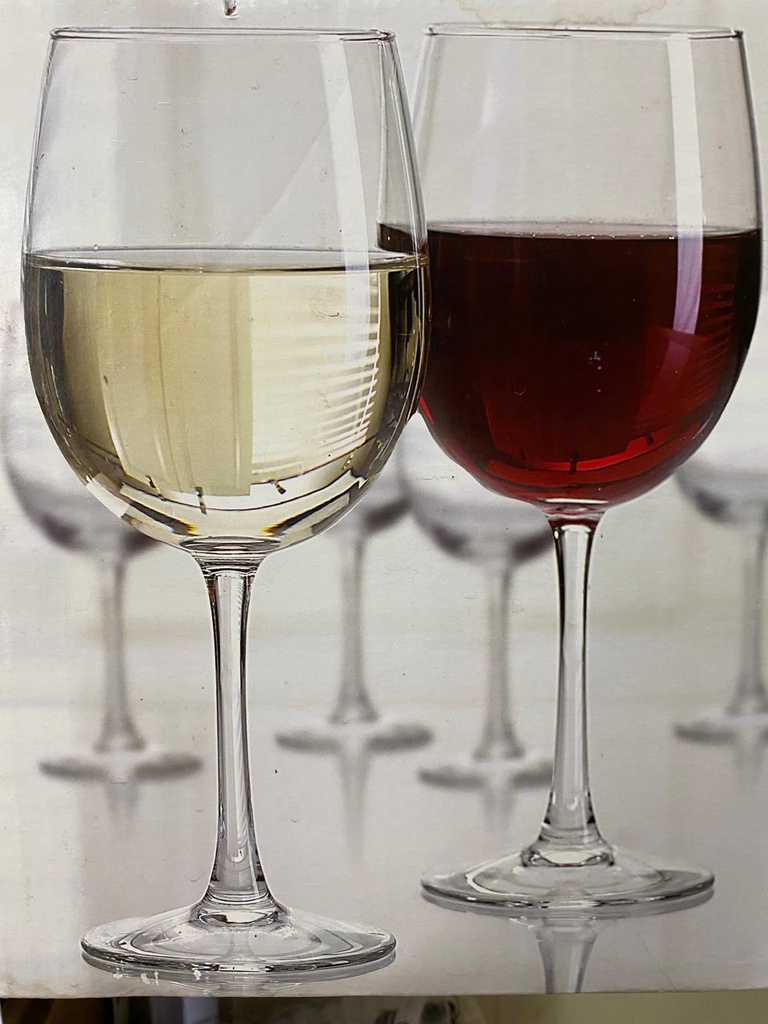 JUEGO DE 7 COPAS PARA VINO 18.8 OZ 556 ML LUMINARC