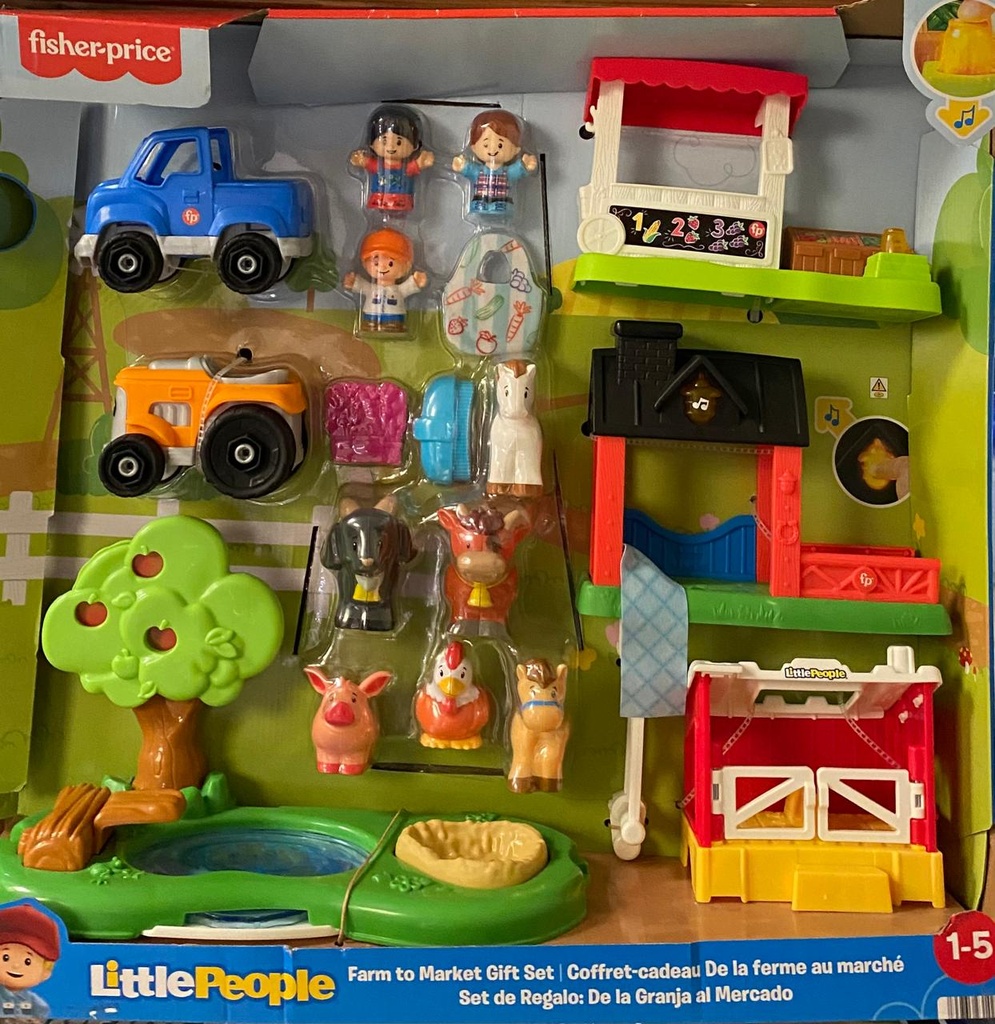JUEGO FISHER-PRICE DE LA GRANJA AL MERCADO