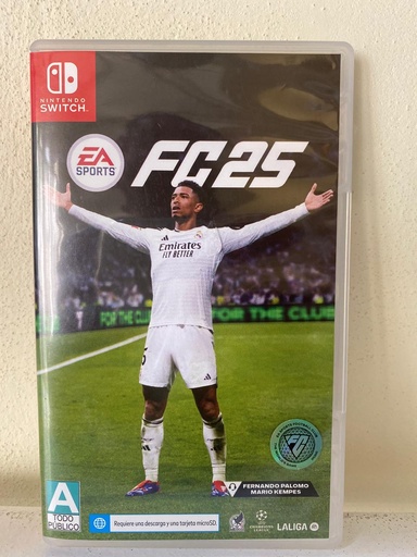 [0003040] VIDEO JUEGO NINTENDO FC25
