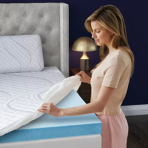 [0004677] NOVAFORM CUBRE COLCHÓN DE ESPUMA DE MEMORIA DE GEL 