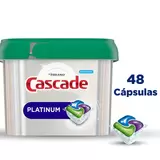 [0003257] CASCADE PLATINUM DETERGENTE PARA LAVAVAJILLAS 48 PZAS