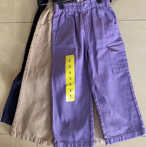 [0003382] PANTALÓN PARA NIÑA 3 PZAS PEKKLE