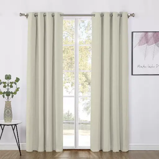 [0003601] SUN + BLK CORTINAS CON BLOQUEO TOTAL DE LUZ 132 CM X 213 CM