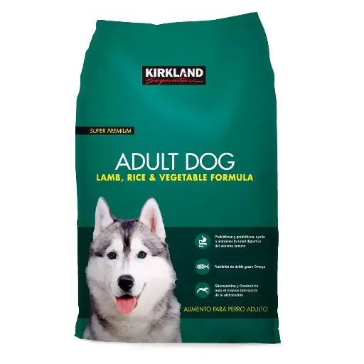 [0003711] KIRKLAND SIGNATURE ALIMENTO PREMIUM PARA PERRO ADULTO CON CORDERO, ARROZ Y VEGETALES 18.1 KG