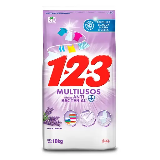 [0004054] ANTIBACTERIAL LAVANDA 10KG 123 