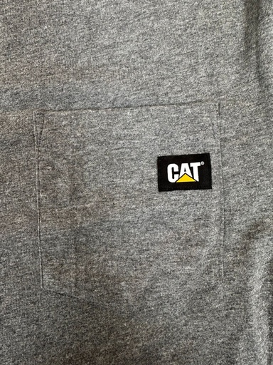 [0004694] Playera CAT Gris Para Hombre  