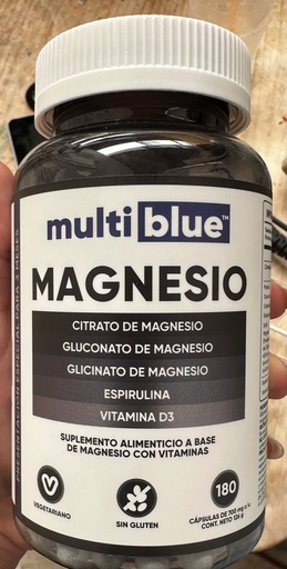 [0004893] Magnesio 180 Capsulas MultiBlue 