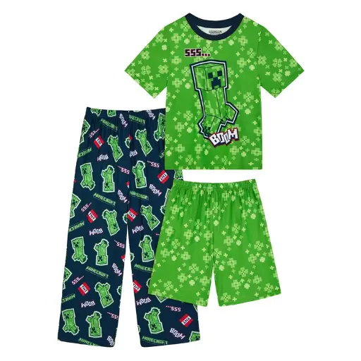 [0005022] PIJAMA 3 PIEZAS PARA NIÑOS LICENSED CHARACTER 