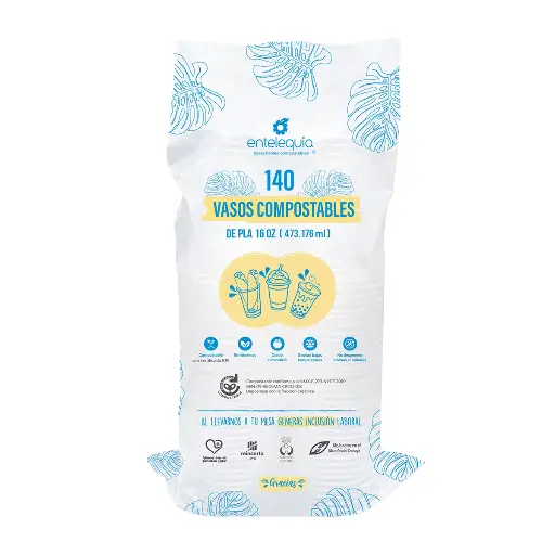 [0005229] VASOS COMPOSTABLES 140/473 ML ENTELEQUIA 