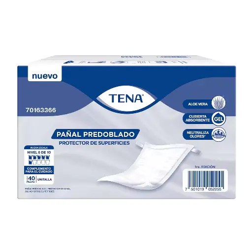 [0005346] PROTECTOR DE CAMA 40 PZAS TENA 