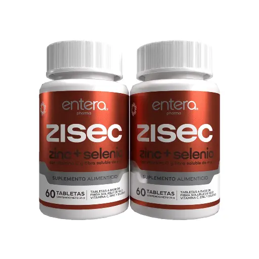 [0005458] ZINC Y SELENIO 2 DE 60 CÁPSULAS ENTERA ZISEC 
